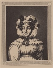 Portrait of the writer Caroline Pichler (1769-1843), c. 1850.