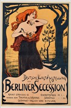 Poster for the Berlin Secession Exhibition, 1899.