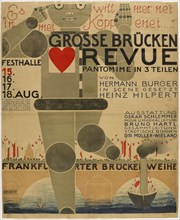 Poster for the Great bridge revue , 1926.