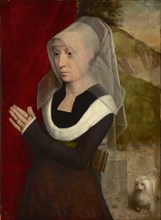Praying woman with her dog, 1475-1480.