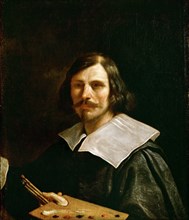 Self-portrait with Palette, Between 1630 and 1640.