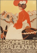 Summer in Graubünden, 1905.