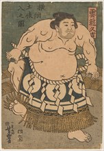 Sumo Wrestler Unryu Kyukichi (Unryu Hisakichi), 1830s.