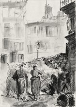 The barricade, 1871.