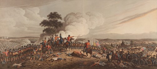 The Battle of Quatre Bras on 16 June 1815, 1816.