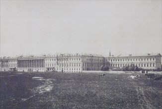 The Catherine Palace (Golovin Palace) in Moscow, 1870s-1880s.