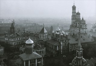 The Chudov Monastery in the Moscow Kremlin, 1918.