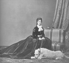 The Empress Elisabeth of Austria  , 1865.
