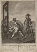 The execution of Robespierre on 28 July 1794, 1794.