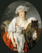 The Milkmaid, before 1783.