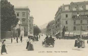 The Plaine de Plainpalais in Geneva, Early 20th cen..