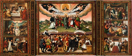 The Reformation Altarpiece, 1554-1555.