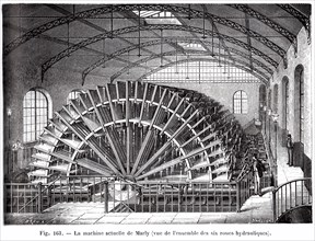 The second Machine of Marly, 1870-1875.