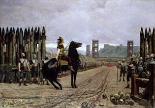 Vercingetorix before Caesar , 1886.