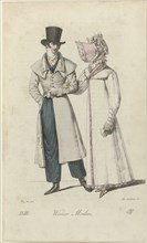 Vienna Fashion. From Wiener Zeitung für Kunst, Literatur und Mode, 1819.