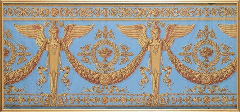 Wallpaper Frieze from the Consulate period, c. 1800.