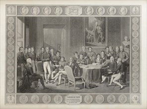The Congress of Vienna, 1819.