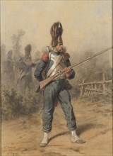 Foot Grenadier of the Imperial Guard, 1859.