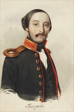 Portrait of Vladimir Dmitrievich Bakaev (1810-1871), 1847.