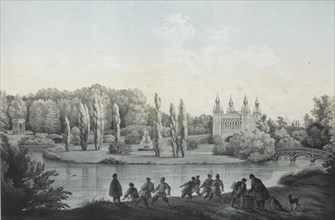 View of the Shablykino Estate, 1840.