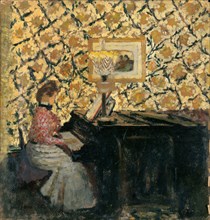 Misia at the Piano, 1895-1896.