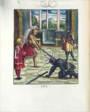 The Knight's Tournament. From: Der Theuerdank by Melchior Pfinzing, 1517.
