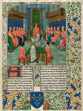 Meeting of the Order of the Golden Fleece chaired by Charles the Bold, 1475-1480.