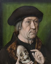 Self-Portrait with a Skull, c. 1520.