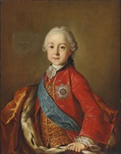 Portrait of Grand Duke Pavel Petrovich (1754-1801), Second Half of the 18th cen..