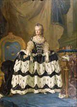 Portrait of Louisa Ulrika of Prussia (1720-1782), Queen of Sweden, 1775.