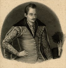Portrait of the Prince Roman Sanguszko (1537-1571), 1850.