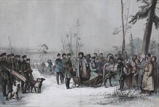 The Bear Hunt of Tsar Alexander II, 1858-1860.