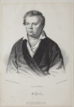 Portrait of the poet Nikolay Mikhailovich Yazykov (1803-1846), 1829.