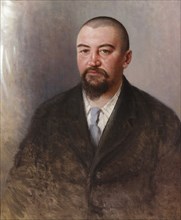 Portrait of the author Alexander Kuprin (1870-1938), 1910.