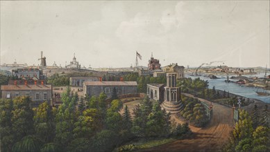 Panoramic View of Sveaborg and Helsingfors (Sheet 1), 1855.