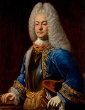 George Albert (1690-1734), Prince of East Frisia, 1718.