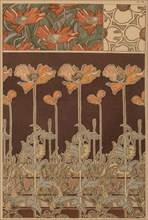 Textile design, c. 1900.