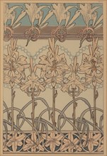 Textile design, c. 1900.