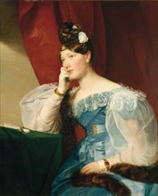 Portrait of Julie von Woyna, née Freiin von Krieg-Hochfelden, later Benedek (1811-1895), 1832.