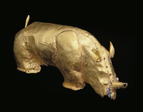 The golden rhinoceros of Mapungubwe, ca 1220-1290.