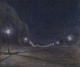 Hornsgatan, la nuit, 1902.