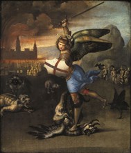 Saint Michael and the Dragon, 1503-1505.