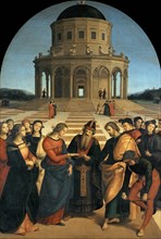 The Marriage of the Virgin (Sposalizio della Vergine), 1504.