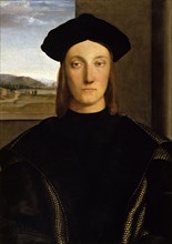 Portrait of Guidobaldo da Montefeltro (1472-1508), Duke of Urbino , ca 1506.