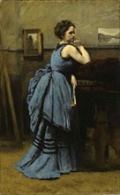 La Dame en bleu, 1874.