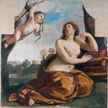 Venus and Amor, 1632.