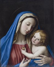 The Virgin and Child.