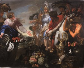 Abigail Offers Gifts to David and His Army.