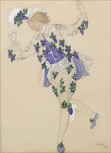 Costume design for the ballet Sleeping Beauty by P. Tchaikovsky, 1921.