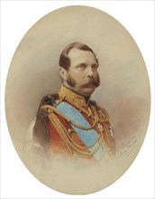 Portrait of Emperor Alexander II (1818-1881), 1864.